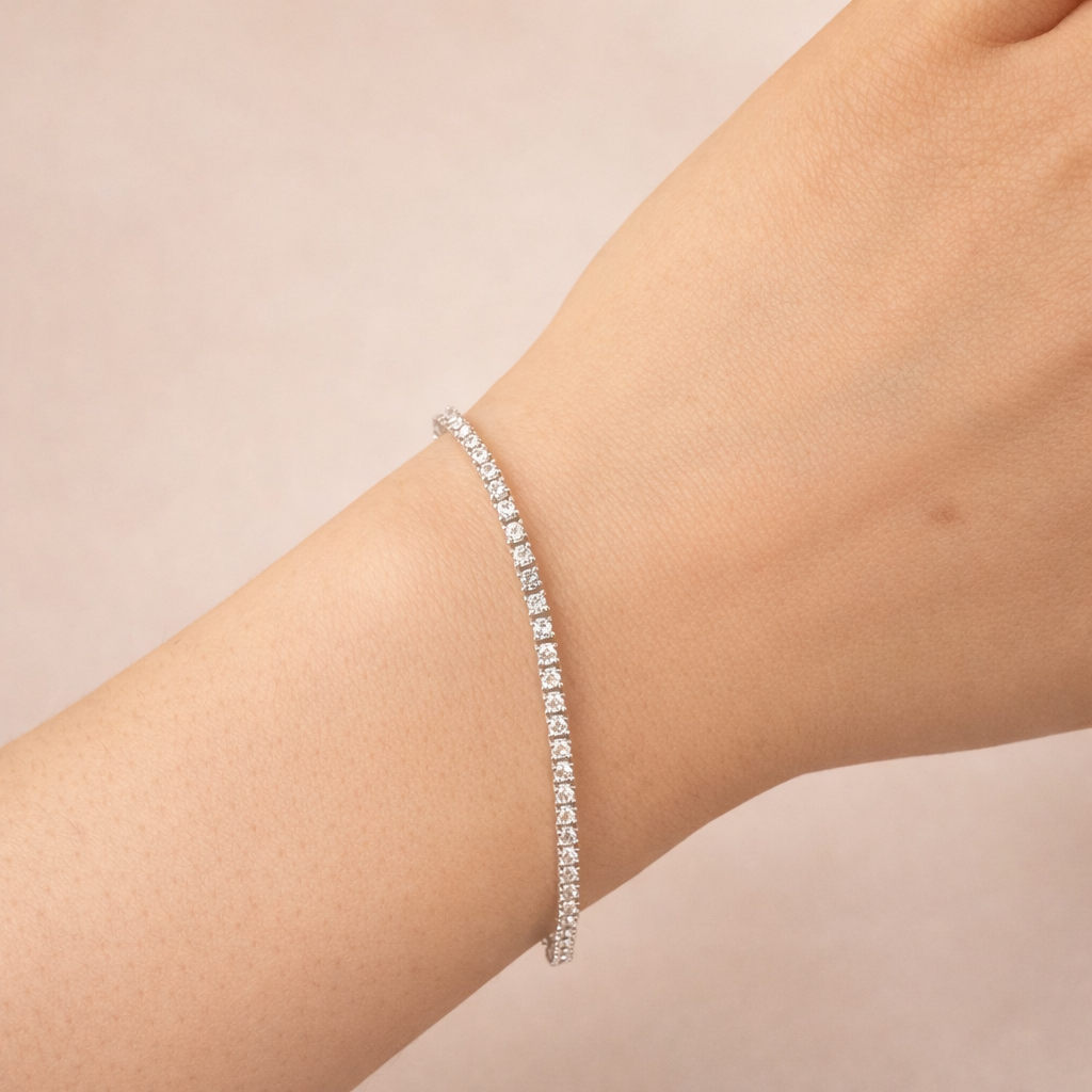 Dulces Essential Tennis Bracelet — 2mm
