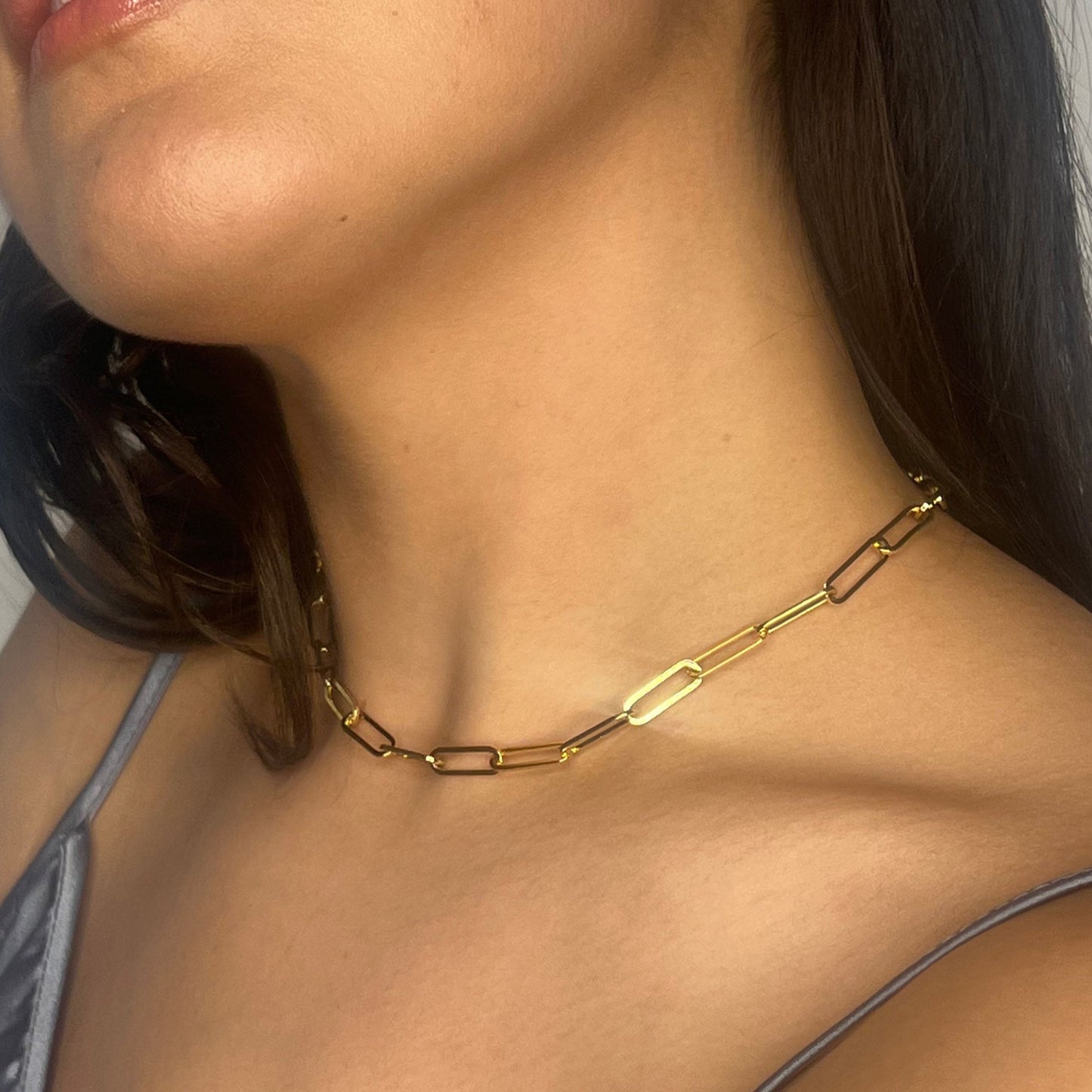 Paper Clip Necklace