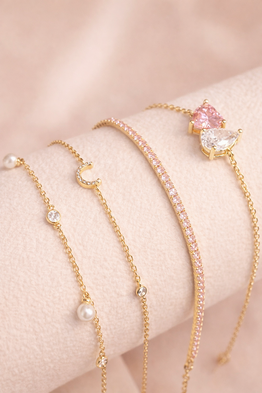 I’m Blushing Tennis Bracelet