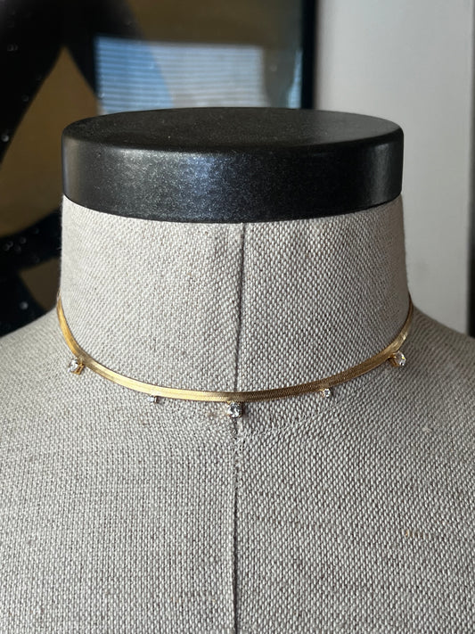 Sapphire Diamond Choker