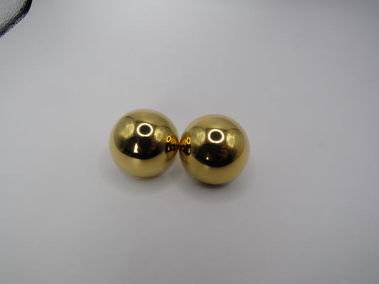 Bold Ball Earring Gold