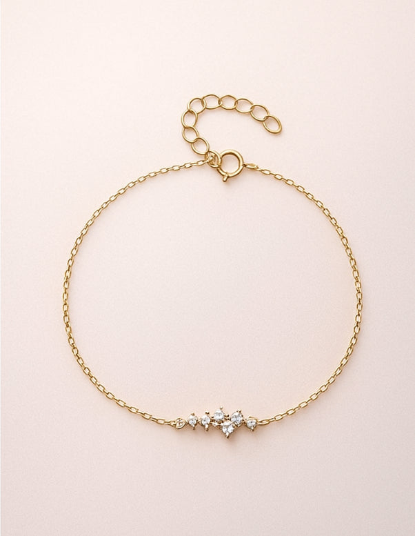 Stardrop Cluster Bracelet
