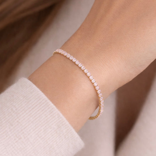 I’m Blushing Tennis Bracelet