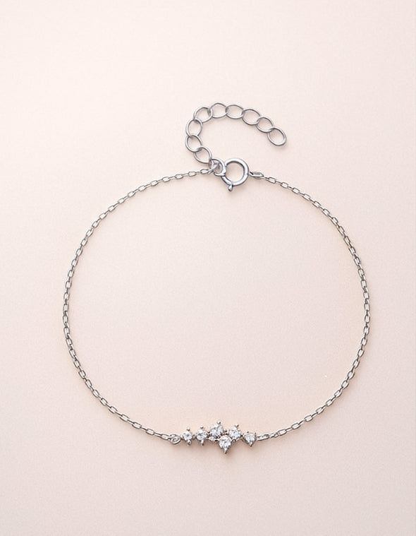 Stardrop Cluster Bracelet