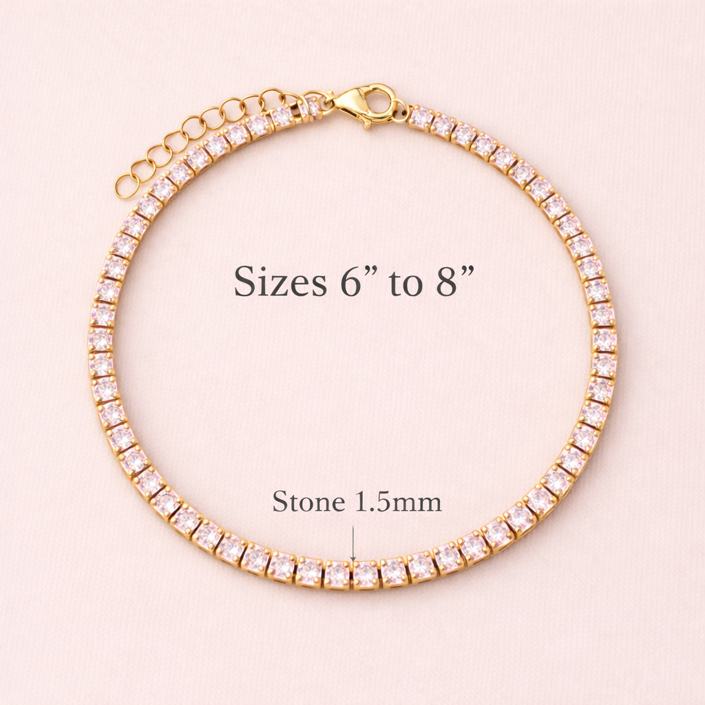 I’m Blushing Tennis Bracelet
