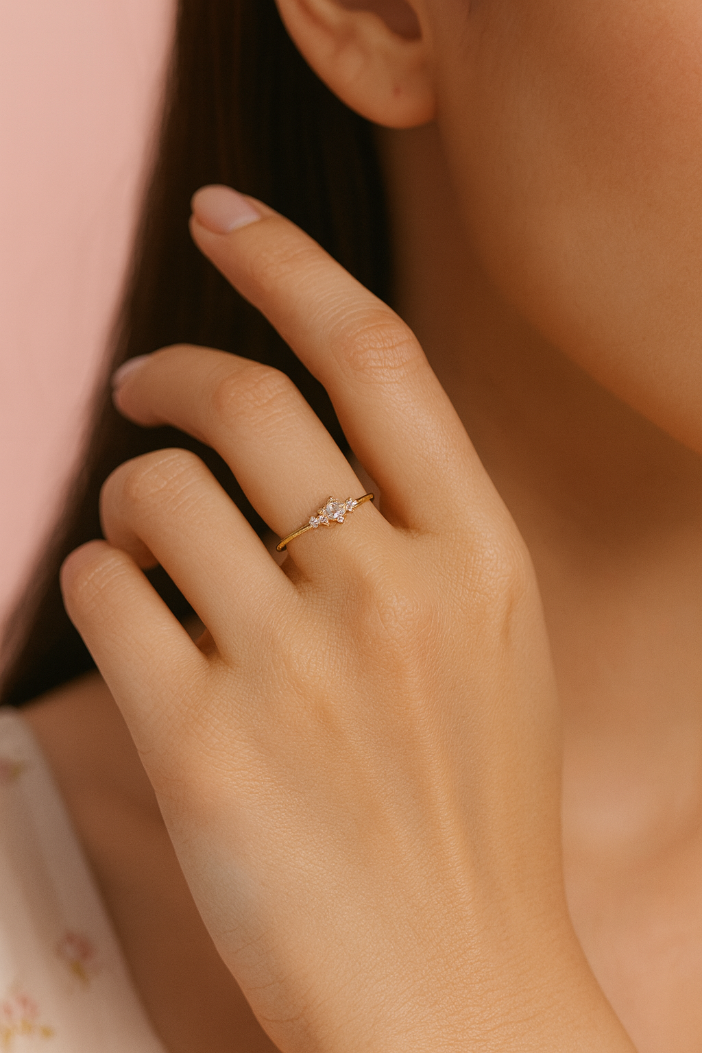 Stardrop Cluster Ring