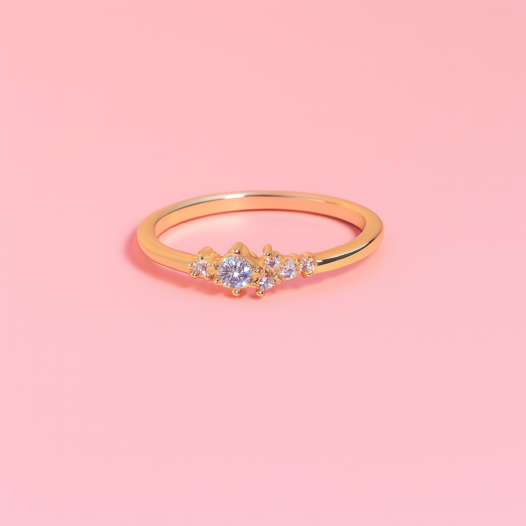 Stardrop Cluster Ring