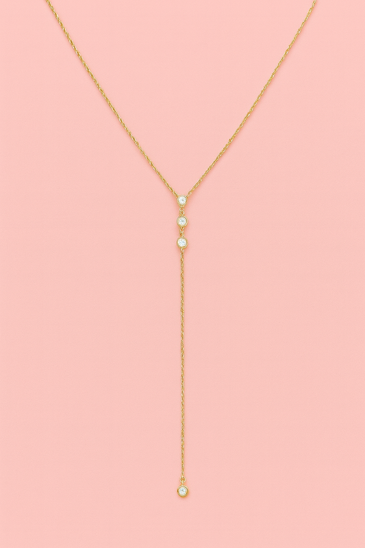 Luna Lariat Necklace