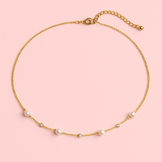 The Serene Pearl Choker