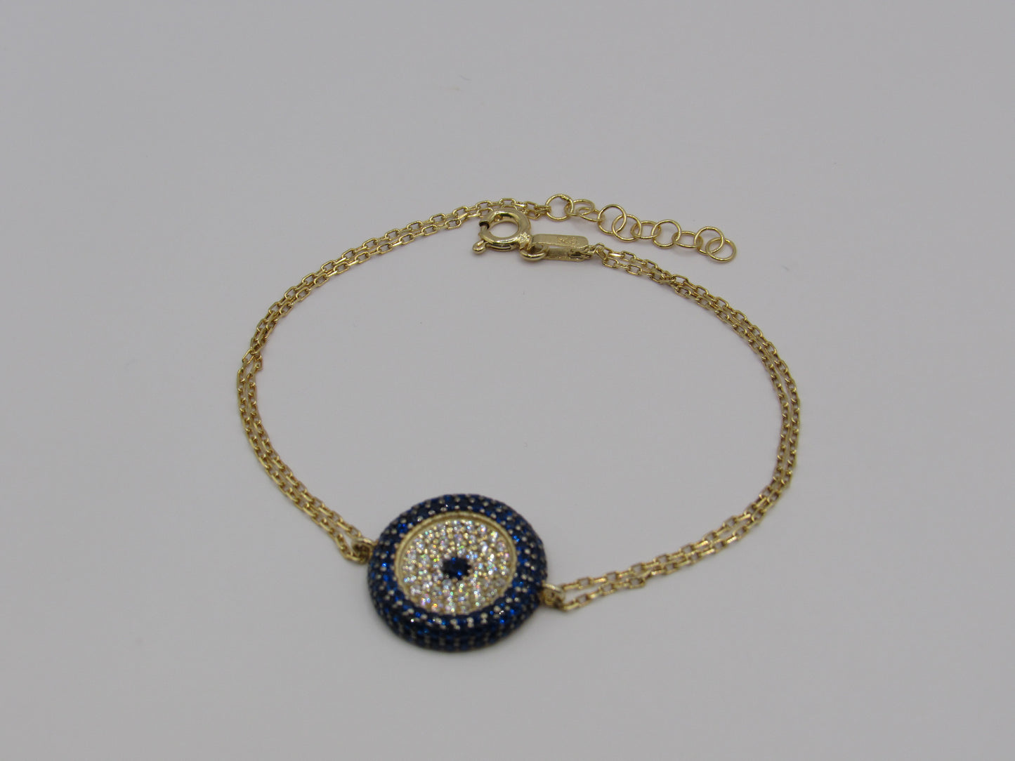 Studded Evil Eye Bracelet